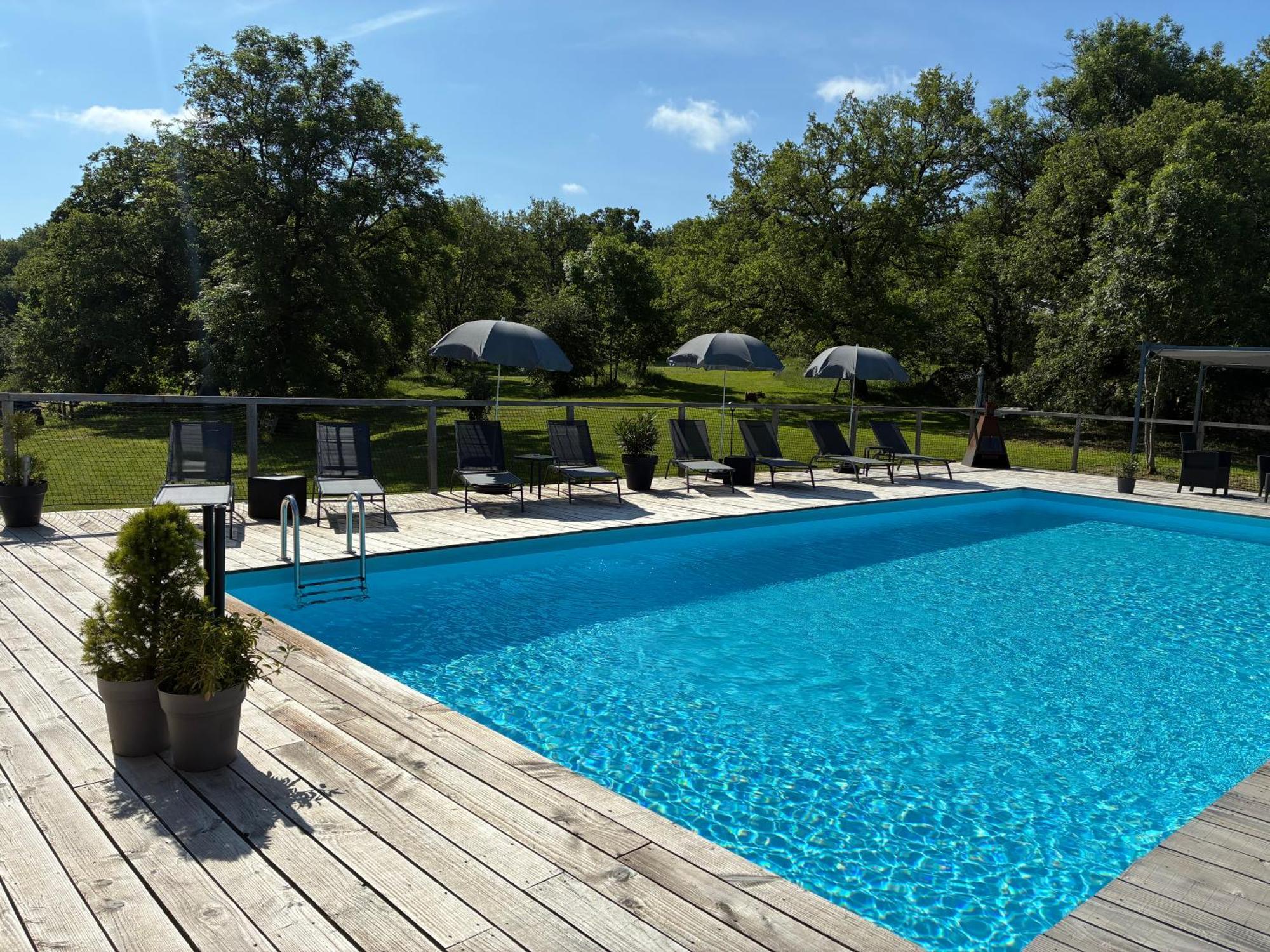 Le Domaine Du Quercy Bed and Breakfast Padirac Exteriör bild